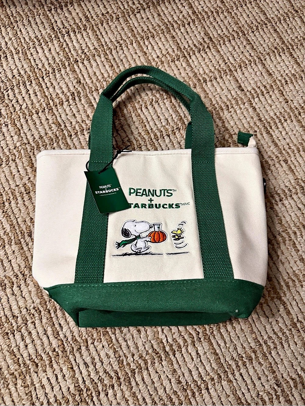 Peanuts + Starbucks Snoopy Fall Tote